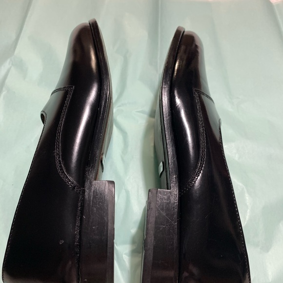 FLORSHEIM Slip on Black Shoes for Men Sz 7.5 - Picture 9 of 10